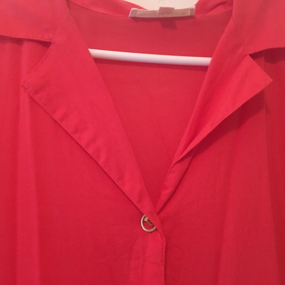 Maggie Jayne Red Babydoll Dress - Picture 5 of 6